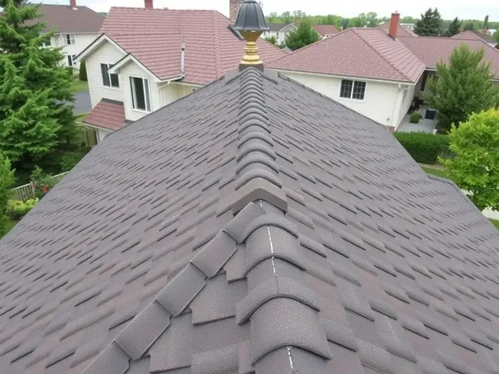 New roof installation