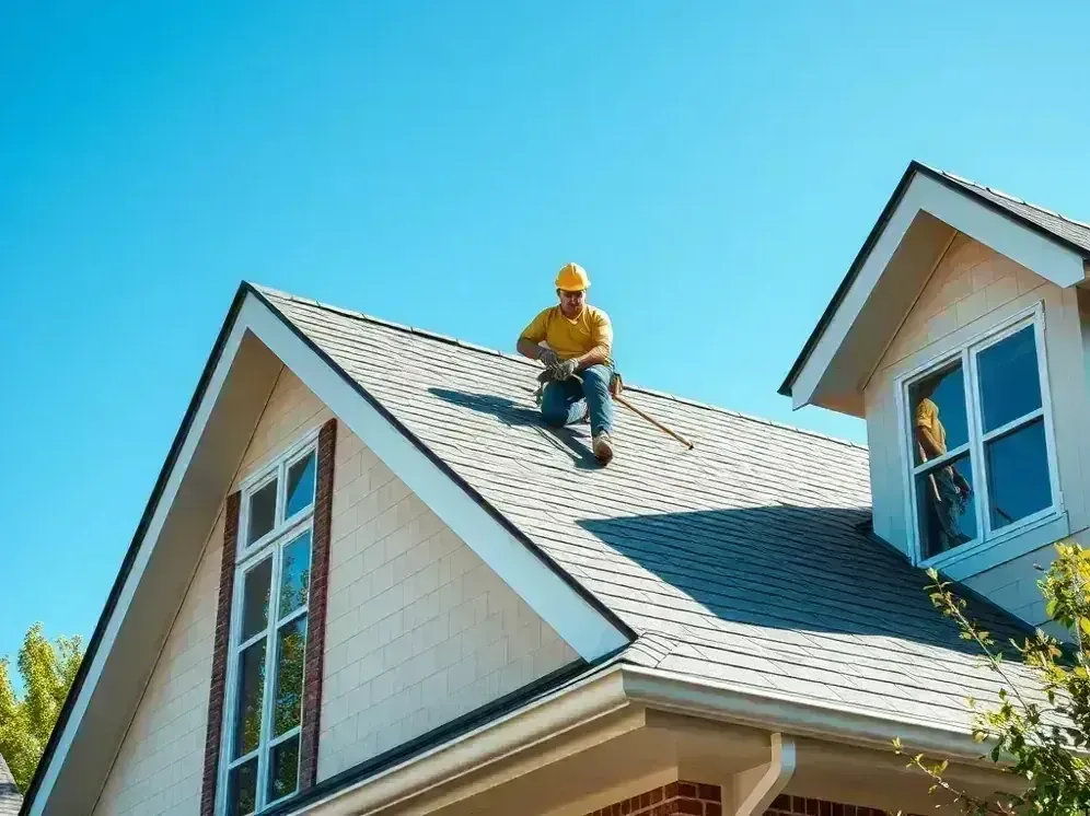 Roof repair completed